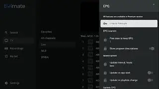How to update Tivimate EPG