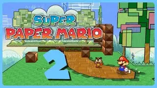 SUPER PAPER MARIO # 02 📖 Discovering the Third Dimension!