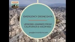 WeRobotics Webinar: Drones to Map California's Wildfires
