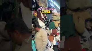 Monastery Market Delhi | Puffer Jackets & Winter Collection | Tibetan Shopping #shopping #delhi