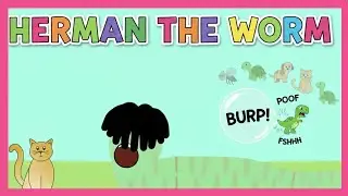 Herman the Worm 🪱 | Popular Kids Action Song & Campfire Song #worms #BoobaBukids