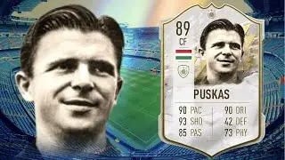 FIFA 22: FERENC PUSKAS 89 ICON PLAYER REVIEW I FIFA 22 ULTIMATE TEAM