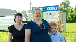 Welcome Home, Deaton Family! | Clopay Corporation Partnership With Habitat For Humanity
