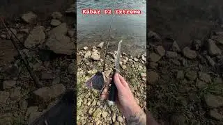 Todays fishing knife Kabar D2 Extreme!!!🇺🇸🔥🔪 #neverquitquitting #edc #kabar #shorts