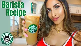 STARBUCKS At Home | Trying Barista Recipe