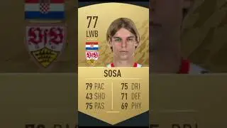 Borna Sosa fifa evolution 20-24