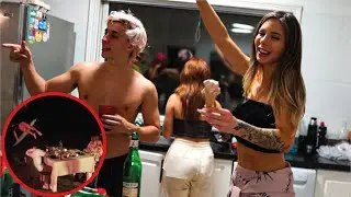 ME TIRE AL AGUA EN LA CITA DE OSCU Y ROMINA MALASPINA