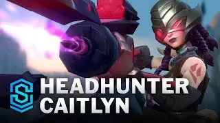 (OLD) Headhunter Caitlyn Wild Rift Skin Spotlight