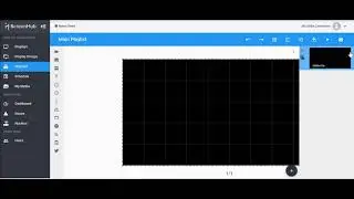 ScreenHub - Editing a Playlist