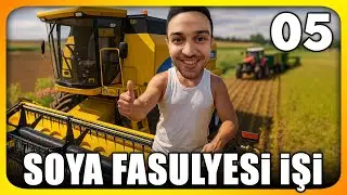 Tüm Parayı Soya Fasulyesine Basmak! 🤯 | FS25 #5