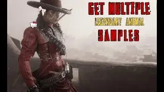 How To Get Multiple Legendary Animal Samples ! RDO *Original Method* Read Description