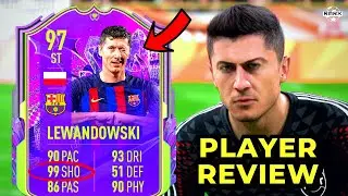 97 TOTS AWARD WINNER LEWANDOWSKI PLAYER REVIEW - FIFA 23 ULTIMATE TEAM