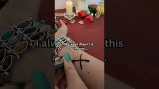 I never get revenge, I always draw this rune and ... I give them back all the harm they did to me, m