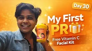 Mujhe FREE PR Mil Gaya 😍 | My First PR Ever 🎁 | Day 30 Daily Vlog 