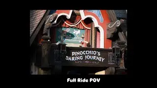 Pinocchio’s Daring Journey – FULL Ride POV | Disneyland (No Talking) 2025