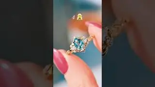 Which nature-inspired engagement ring would make you say &ldquo;yes&rdquo;? 🌿#naturecore #engagementring