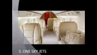FLY THE WORLD IN STYLE. THE TOP 5 PRIVATE JET CHARTER COMPANIES