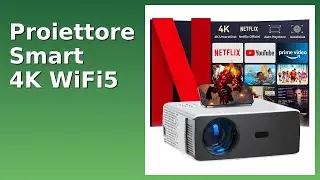 RECENSIONE (2025) : Proiettore Smart 4K WiFi5. DETTAGLI ESSENZIALI