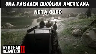 Uma paisagem buc&oacute;lica americana ouro - Red Dead Redemption 2 #reddeadredemption #reddeadredemtion2