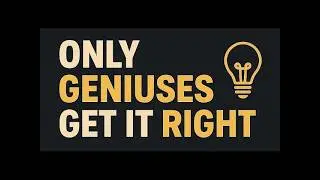 IQ TEST 🔥 Only Smart Minds Get This Right | Puzzle Answer