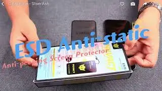 ESD Anti-static Tempered Glass Anti-peeping Screen Protector
