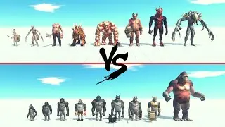 Infernals Vs Mutant Primates ARBS | Animal Revolt Battle Simulator