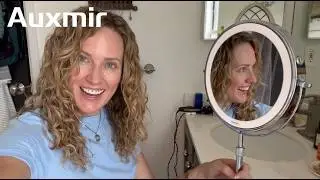 Сложно установить? Как я использую свое зеркало для макияжа Auxmir на подставке | Обзор и руковод...