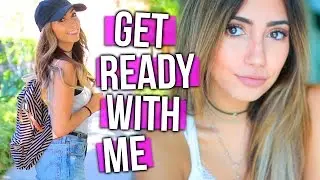 Get Ready With Me!! Back to School Makeup & Outfit Idea!!
