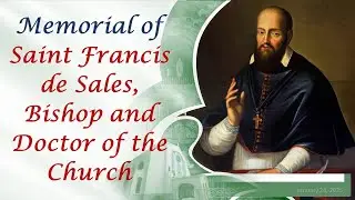 Rosary Procession, Novena to Our Lady of Lourdes & Mass on the Memorial of Saint Francis de Sales