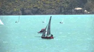 Foiling R Class Sailing November 26, 2011