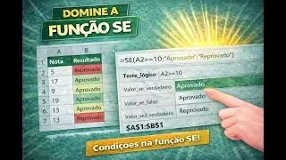 Fun&ccedil;&atilde;o SE no Excel &mdash; a f&oacute;rmula que decide tudo por ti! (Super f&aacute;cil!)