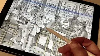 Architectural Design With Procreate: How To Hand Render over Rhino or Sketchup Views