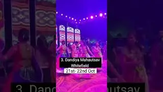 10 places to celebrate Dandiya Nights in Bangalore 💃#dandiya#navratri#bangalore #dandiyasteps#dance