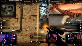 HR oscar vs PENTA SPORTS | CLUTCH 1vs3 |