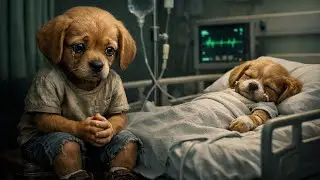 Ak garib puppy  ki sister  huve bimar us ka strgal story l#aicinājums #cinemx #dog #ai #aidog #aicat