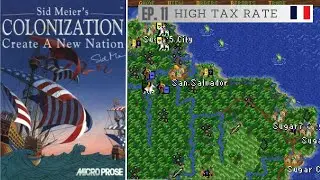 Sid Meier's Colonization gameplay / Viceroy / France; Ep. 11 #strategy #turnbased #nostalgia