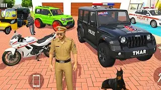 Franklin Purchase Lexriy New Police Thar Police Station 🤑 Indian Theft Auto Simulator | New update🤩💥