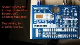 EMX-1 fat sounds with Sequetron's channel multiplier
