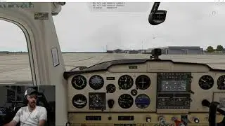Cessna 152 with Nhadrian Mod - Pilotedge full flight - GTN650 and more