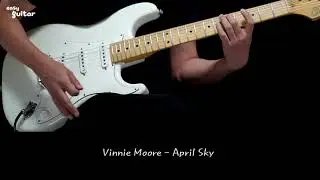 Vinnie Moore - April Sky(Air on the String g) Guitar Cover