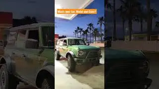 Best Ford Bronco model and COLOR...AND GO #fordbronco