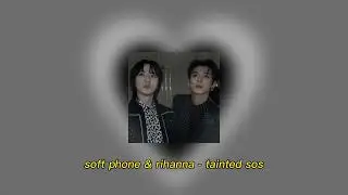 soft cell x rihanna - tainted sos sped up ver. (nightcore)