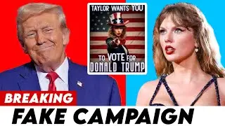 ФЕЙКОВАЯ поддержка Трампа Тейлор Свифт, которая обманула МИЛЛИОНЫ!