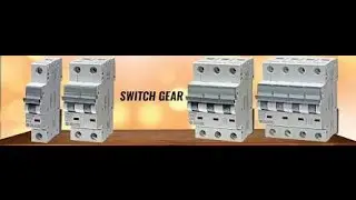 Switch gears MCB,MCCB,ELCB,ISO in Tamil 2017 new