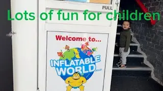 welcome to Inflatable world( Lots of fun for children)#youtubeshorts #inflatable
