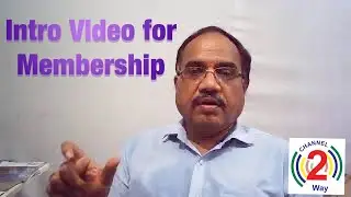 Channel2way News Intro Video for Join Membership