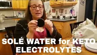 Sol&eacute; Water: как это сделать | ЭЛЕКТРОЛИТЫ на кето-диете #кетодиета
