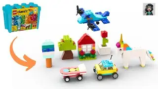 8 NEW SUB SETs Lego classic 11038 ideas How to build easy Plane Car Unicorn
