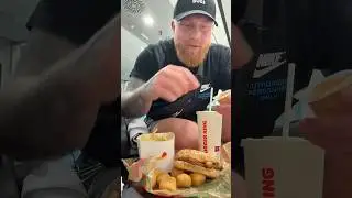 Budapest airport Burger King #fyp #food #foodie #burger