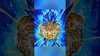 Drawing Vegeta Ssj blue Evolution 💙 Final Flash #shorts